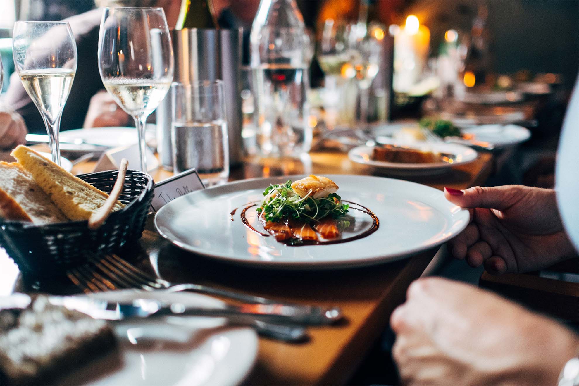 Food on plate
