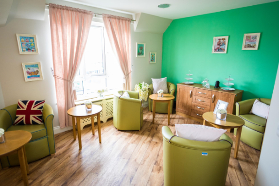 Willows care home tea room